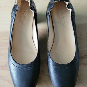 Everlane The Day Heels Black Size 5.5 ❤🔥